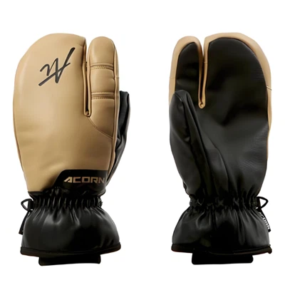 Cyklistické tříprsté rukavice s fleecovou podšívkou